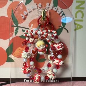 Skullpanda Beaded Keychain